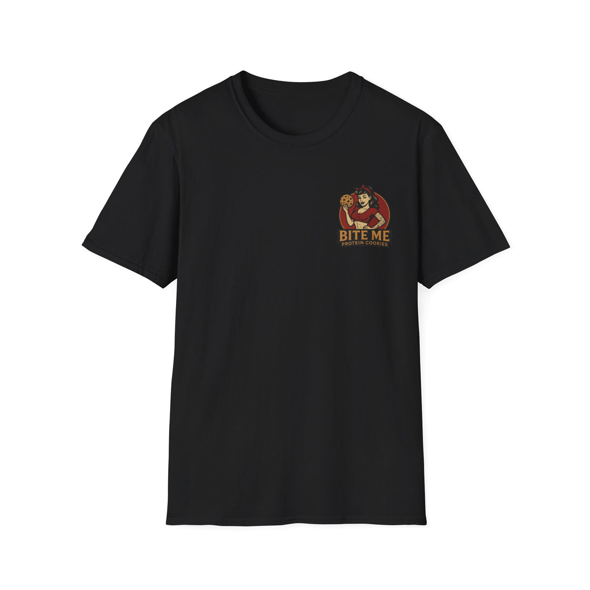 Bite Me Protein Cookies Unisex Graphic T‑Shirt